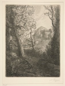 Landskap av Alphonse Legros