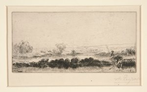 Landsbygden i Tourbieres: I myrarna av Alphonse Legros