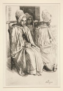 Bondkvinnor i kvarteret Boulogne av Alphonse Legros