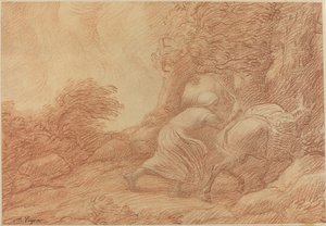 Bonde och Ass av Alphonse Legros