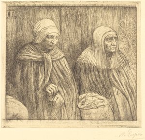 Bönder (bönder) av Alphonse Legros