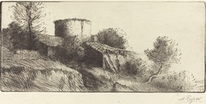 Pigeon Tower av Alphonse Legros