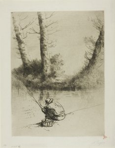 Polfiskare av Alphonse Legros