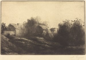 Remembrance of My Village Souvenir de mon village. av Alphonse Legros