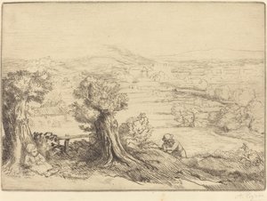 Remembrance of a Valley in Burgundy Remembrance of a Valley in Burgundy. av Alphonse Legros