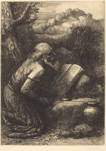 Saint Hieronymus, 2:a plattan av Alphonse Legros