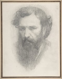 Självporträtt av Alphonse Legros