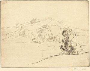 Small Hill (Le coteau) av Alphonse Legros