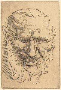 Liten Satyrmask Liten Satyrmask. av Alphonse Legros