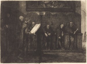 Spanska sångare av Alphonse Legros
