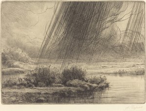 Storm En storm. av Alphonse Legros