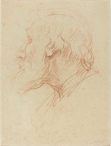 Studie av en tiggare av Alphonse Legros