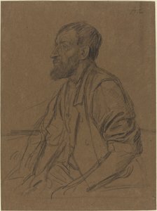 Studie av en arbetare av Alphonse Legros