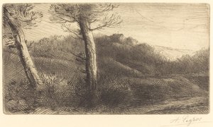 Solnedgång Solnedgång. av Alphonse Legros