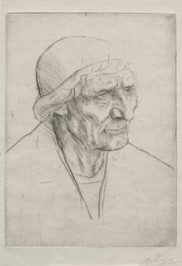 Välsignande huvud av Alphonse Legros