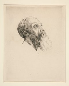 Modellhuvud av Alphonse Legros