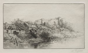 Den övergivna byn av Alphonse Legros