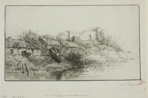 Den övergivna byn av Alphonse Legros