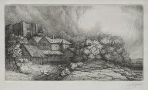The Abbey Farm The Abbey Farm. av Alphonse Legros