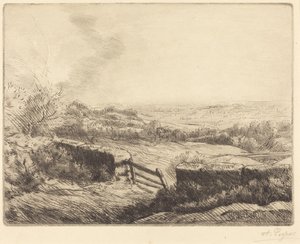 The Gate (Ingången till fältet) av Alphonse Legros