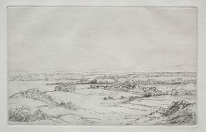 Ängen nära sjön (La Plaine Près Du Lac) av Alphonse Legros