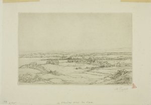 Slätten nära sjön av Alphonse Legros