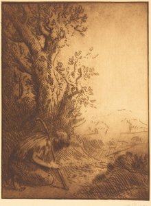 Den förlorade sonen, platta 4 (Den förlorade sonen) av Alphonse Legros