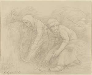 Skördefolket av Alphonse Legros