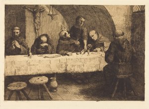Matsalen (Le refectoire) av Alphonse Legros