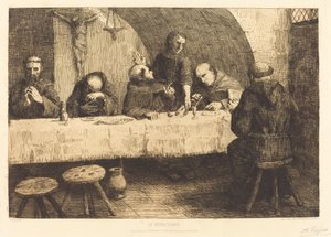 Matsalen Le Refectoire. av Alphonse Legros