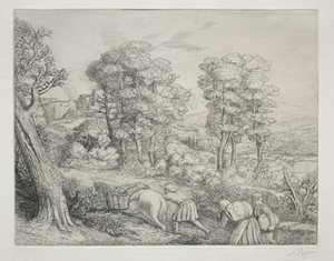 Återgången till gården Återgången till gården. av Alphonse Legros