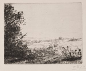 Vägen till Horville av Alphonse Legros