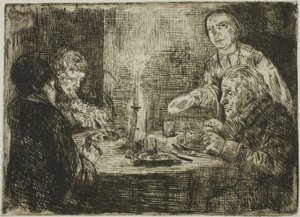 Nattvarden av Alphonse Legros