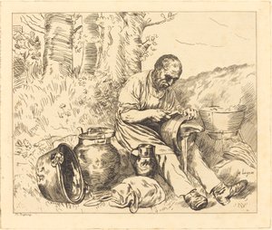 Tinker Le retameur. av Alphonse Legros
