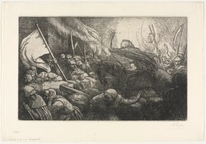 Dödens triumf: tillkännagivandet av Alphonse Legros