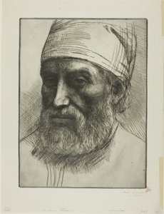 De två huvudena av Alphonse Legros