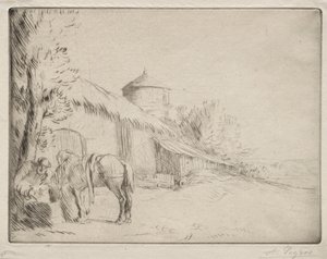 Bevattningsplatsen 2:a tallriken. av Alphonse Legros