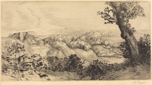Toppen av kullen av Alphonse Legros