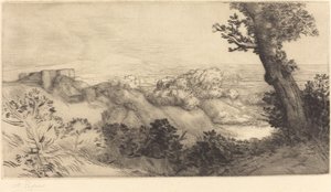 Toppen av kullen av Alphonse Legros