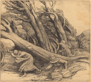 Tornado Le tyfon. av Alphonse Legros