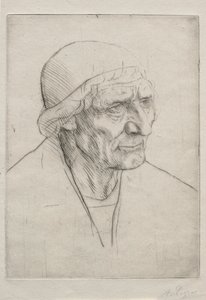 Välsignande huvud av Alphonse Legros