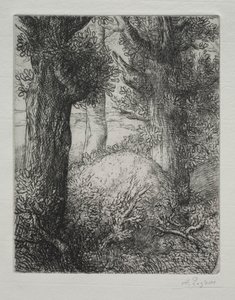 Galliska gravhögar. av Alphonse Legros