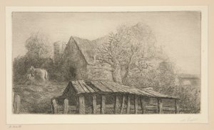 Ett gammalt värdshus av Alphonse Legros