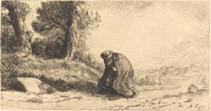 Vagabond rör sig längs en körfält av Alphonse Legros