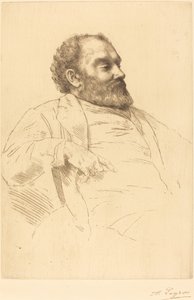 Val Prinsep, R.A. av Alphonse Legros