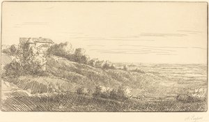 Veronnedalen (La vallee de Veronne) av Alphonse Legros