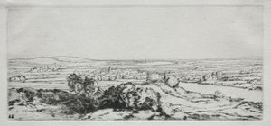 Valley of the Dunes (The Valley of the Dunes) av Alphonse Legros