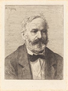 Victor Hugo, 1:a plattan av Alphonse Legros