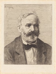 Victor Hugo, platta 1 av Alphonse Legros