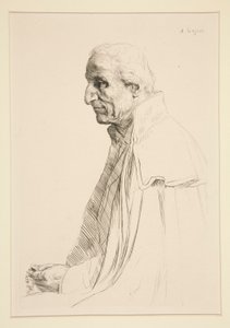 Gammal spanska (åldrad spanjor) av Alphonse Legros